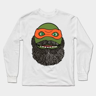 Hipster Mutant Ninja Turtle Long Sleeve T-Shirt